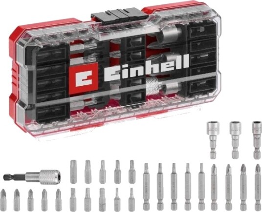 Einhell S-Case Bitssett 28 Deler Ls 108613 Bitsett 1/4" 6,3 Mm Torx Pz Ph Sliss