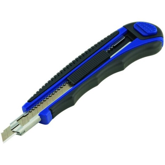 Lux Comfort Kuttekniv 9 mm avbrekk blad proff Lux Comfort Kuttekniv 9 mm avbrekk blad proff