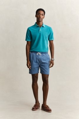 GANT Reg Denim Ds Shorts   Blue   M