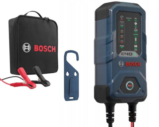 Bosch LiPo Batterilader C40 Li
5 Amper 6/12 Volt 0189921040