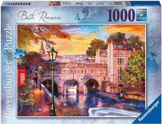 Ravensburger Puslespill Bath Romance 1000 brikker 12000163 Ravensburger Puslespill Bath Romance 1000 brikker 12000163