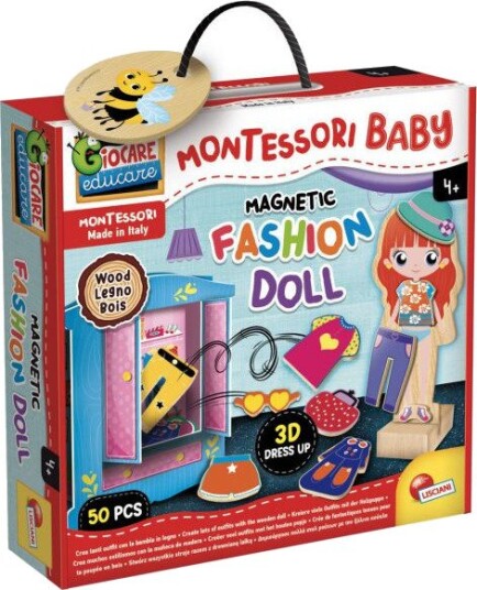 Montessori Magnetisk Kleddukke 4+ År