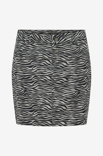 JDY - Skjørt jdyRay MW Mini Skirt Pnt - Grå
