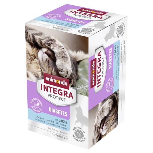 Animonda Integra Protect Adult Diabetes 6 X 100 G Laks