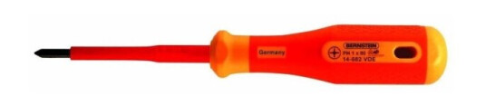 Bernstein Tools For Electronics Bernstein Werkzeugfabrik 14-682 Vde Vde Stjerneskruetrækker Ph 1 Klinge-Længde: 80 Mm Din En 60900