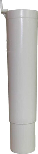 40 mm PP Smartline vaskemaskintrakt off white