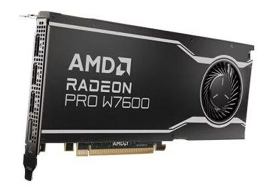 AMD Radeon Pro W7600 - 8GB GDDR6 RAM - Grafikkort AMD Radeon Pro W7600 - 8GB GDDR6 RAM - Grafikkort