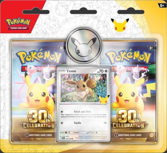 Pokemon Celebration 30th 2-pakningsblister TCG