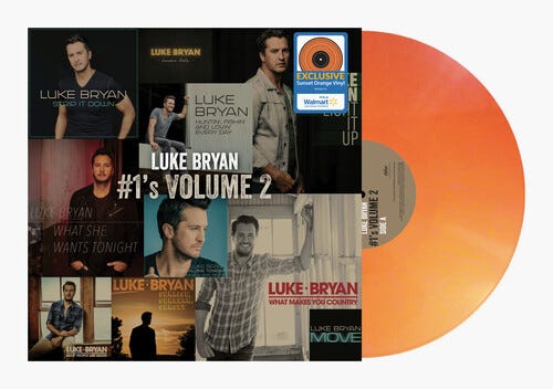 Luke Bryan  #1's Volume 2  LP/Vinyl