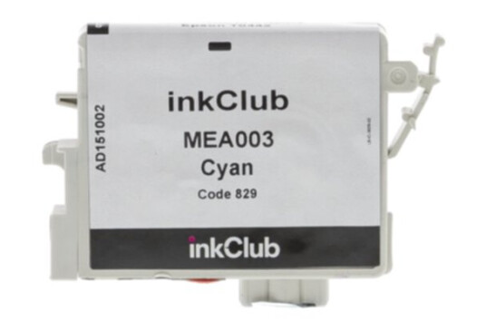 inkClub MEA003 Blekkpatron cyan, 460 sider inkClub MEA003 Blekkpatron cyan, 460 sider