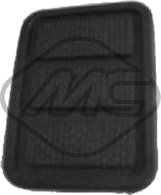 Metalcaucho 41821 Pedalbelegg, clutchpedal