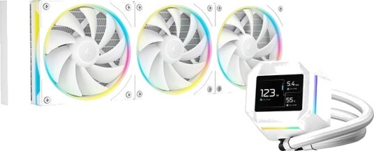 Deepcool LM360 Hvit Væskekjøling 360 mm for CPU Deepcool LM360 Hvit Væskekjøling 360 mm for CPU