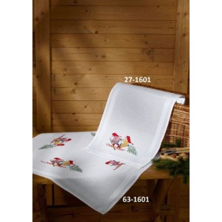Permin Færdig Løper Her kommer treet 40x80cm
