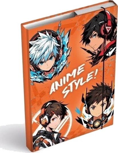 Mfp Paper Mfp Papir Vinge Mappe Med Strikk A5 Anime Style