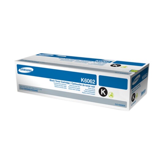 Samsung CLT-K6062S/ELS BK Toner - SS577A Original - Svart 25000 sider Samsung CLT-K6062S/ELS BK Toner - SS577A Original - Svart 25000 sider