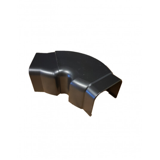 REGULERBART BEND TIL KANAL 80X60MM SORT