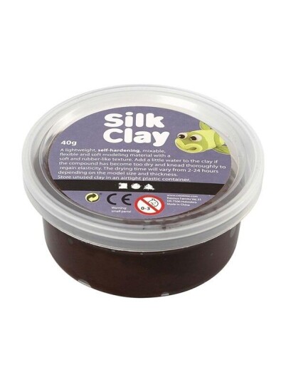 Silk Clay Brown 40gr. Silk Clay Brown 40gr.