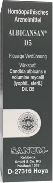Albicansan (cand alb) D5 10ml Dråper Albicansan (cand alb) D5 10ml Dråper