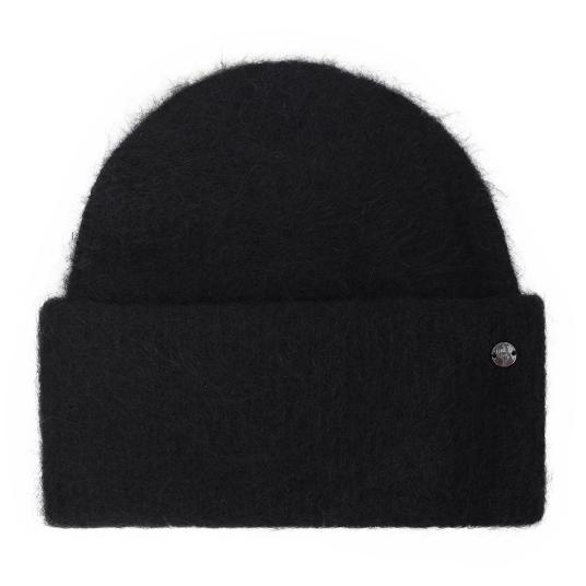 Aba Rib beanie Black One Size Fury fluffy ribbed beanie Aba Rib beanie Black One Size Fury fluffy ribbed beanie