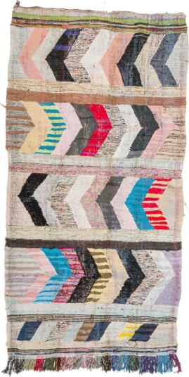 Marokkansk Boucherouite teppe 155 x 305 cm Størrelse: 155 x 305 cm