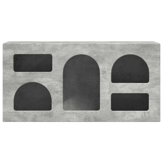 TV skap Betonggrå 80 x 35 x 40 cm Konstruert tre TV skap Betonggrå 80 x 35 x 40 cm Konstruert tre