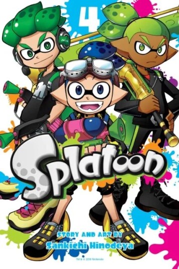 Splatoon, Vol. 4 Av Sankichi Hinodeya