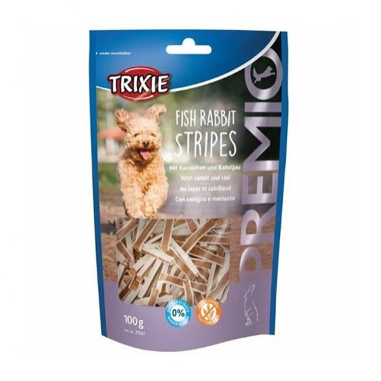 Trixie Premio Snacks med Fisk og Kanin 100g - Sunt Hundegodbit