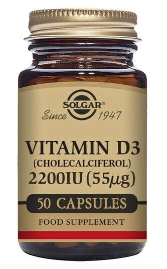 Solgar Vitamin D3 2200 IU 50kaps