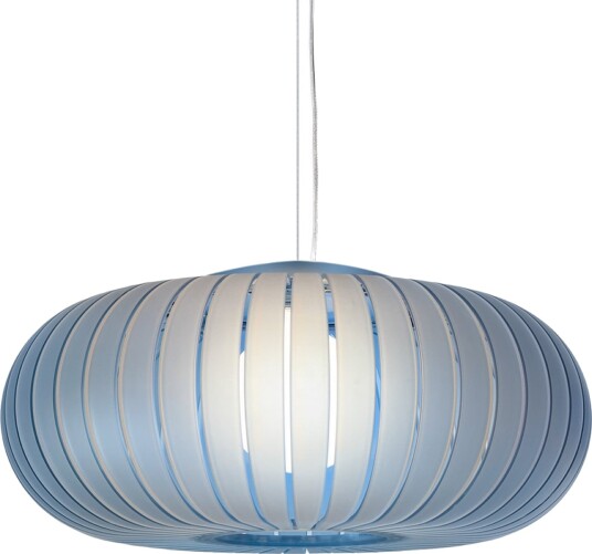 Pendellampe Kartell Teresa Frozen Blå Stue Plast Design 24.5 Blå