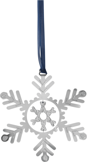 Pluto Design Snow fall juleanheng Sølv