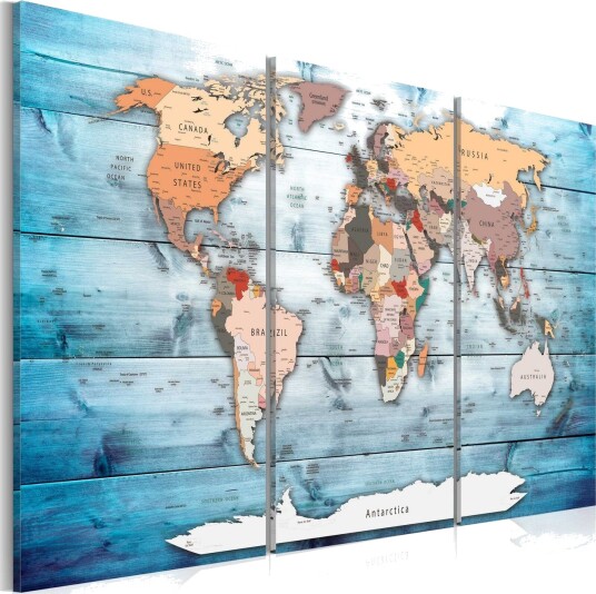 Bilde Sapphire Travels 120x80 Artgeist sp. z o. o.
