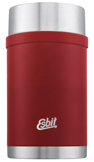 Esbit Sculptor Stainless Steel Food Jug 1000 ml Burgundy 1000 ML, Burgundy