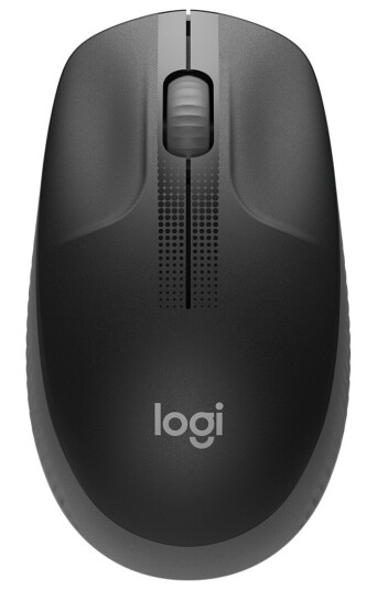 Logitech M190 Trådløs Optisk Mus for PC med 3 Knapper i Koksgrå