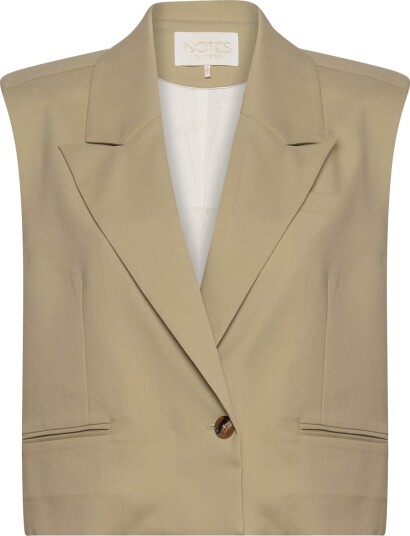Notes du Nord Inka Vest Beige 40