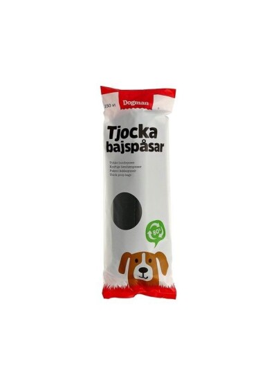 Dogman Tykke Hundeposer 150 Pakning