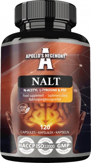 N-Acetyl L-Tyrosine 500 mg med P5P – 120 vegkapsler