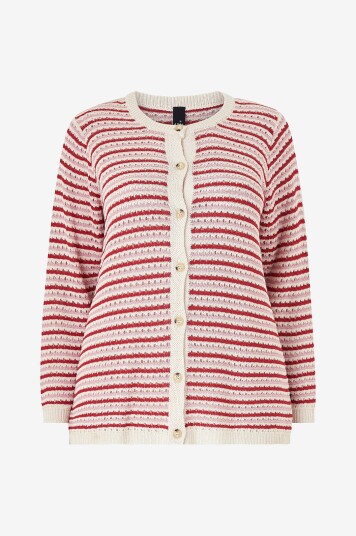 ADIA - Kardigan - Rød ADIA - Kardigan - Rød