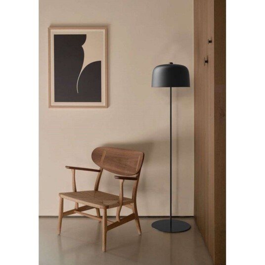Luceplan Zile Gulvlampe Matt Dove Grey   Stue 171 Grå