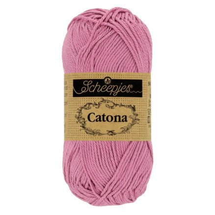 Scheepjes Catona Garn 398 Koloni Rose - 25g