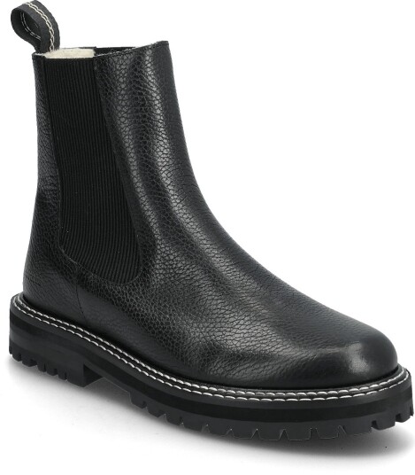 ANGULUS Boots Flat 2504/019 BLACK/BLACK 40.5