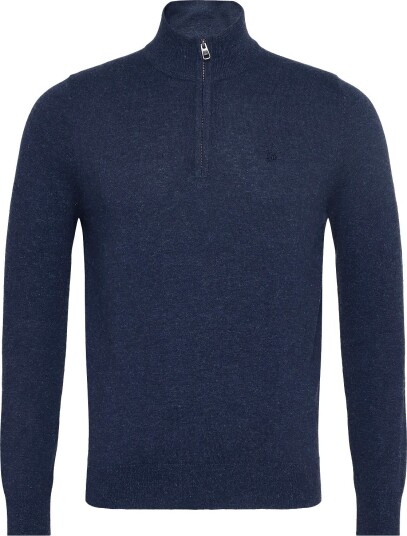 Superdry Ess Lw Wool Blend 1/2 Zip Navy S