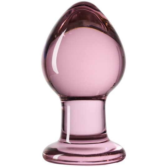 Gildo Glass Buttplug Pink Gildo Glass Buttplug Pink