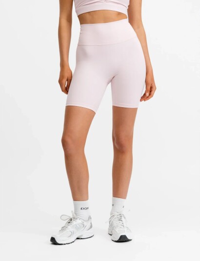 Drop of Mindfulness Ultimate Bike Shorts   Pink   XS