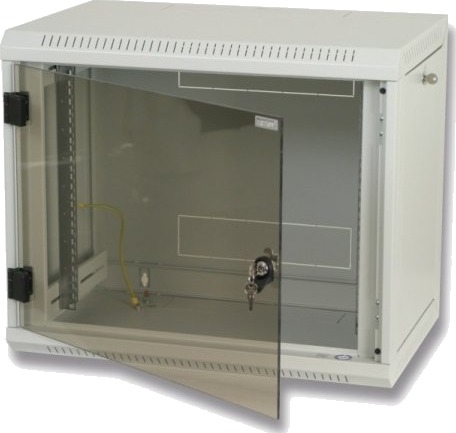Triton 19" Rack Wall-Mount 6U 500 Removable Side Veggmonterbar Hylle 6U 30 Kg 17 Kg Grå