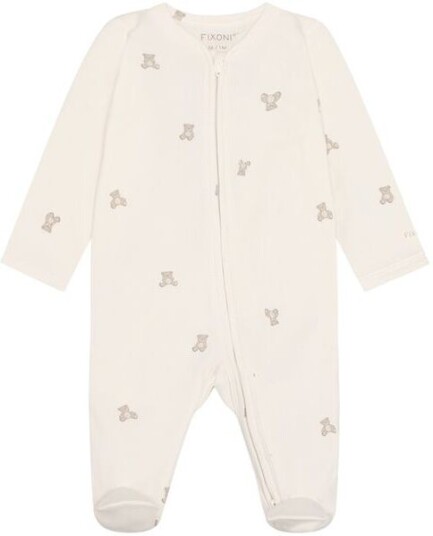 Blå heldress/pyjamas m/føtter til baby Pure Cashmere 92