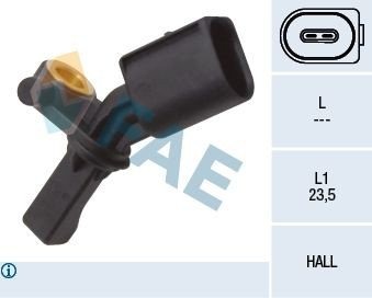 FAE 78010 Sensor ABS FAE 78010 Sensor ABS