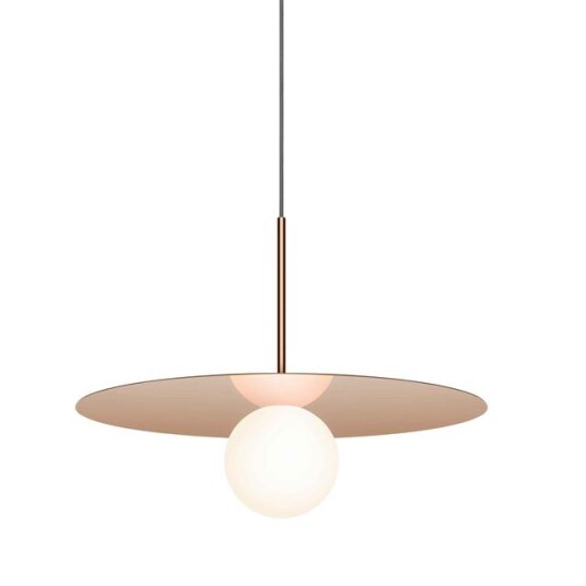 Pablo Bola Disc 18 Taklampe i Rosa Gull Pablo Bola Disc 18 Taklampe i Rosa Gull