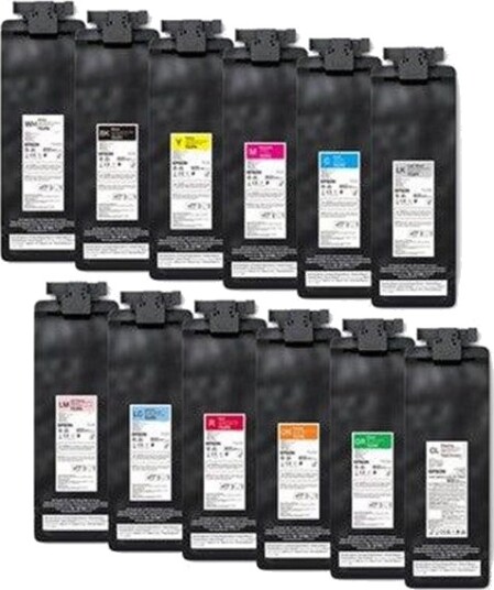 Epson T51vf - 1.5 L - Grønn - Original - Blekkpakke - For Surecolor S9100