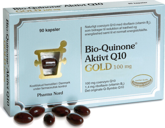 Pharma Nord Bio-Qinon Q10gold 100mg 100 mg 90 Kapslar