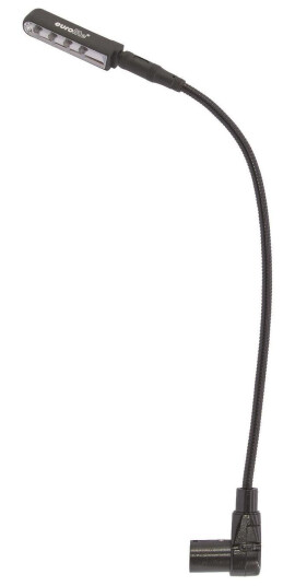 EuroLite Flexilight Led Gooseneck Lampe Til Mikser 90°, 3-Pin Xlr EuroLite Flexilight Led Gooseneck Lampe Til Mikser 90°, 3-Pin Xlr
